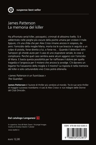 La memoria del killer - James Patterson - Libro TEA 2019, Suspense best seller | Libraccio.it
