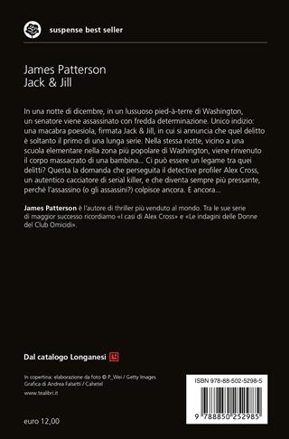 Jack & Jill - James Patterson - Libro TEA 2019, Suspense best seller | Libraccio.it