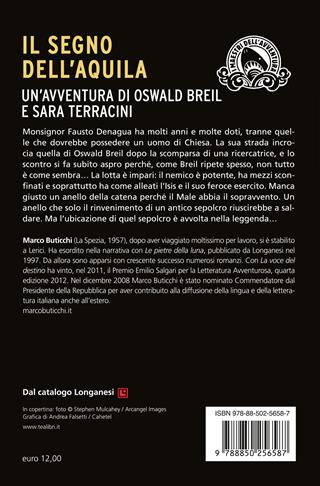 Il segno dell'aquila - Marco Buticchi - Libro TEA 2020, I maestri dell'avventura | Libraccio.it