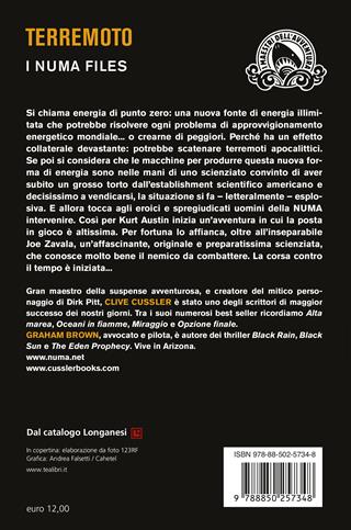 Terremoto - Clive Cussler, Graham Brown - Libro TEA 2020, I maestri dell'avventura | Libraccio.it