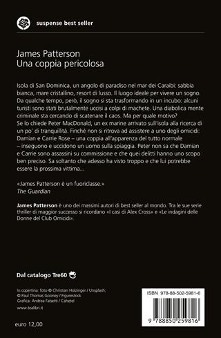 Una coppia pericolosa - James Patterson - Libro TEA 2021, Suspense best seller | Libraccio.it