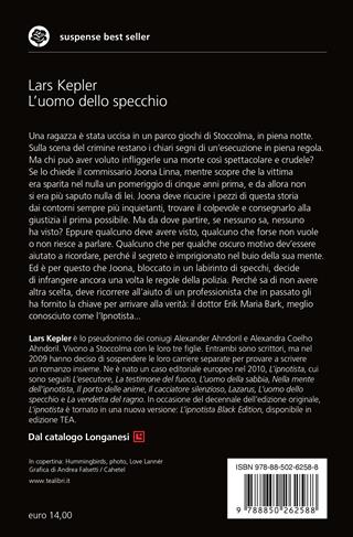 L'uomo dello specchio - Lars Kepler - Libro TEA 2022, Suspense best seller | Libraccio.it