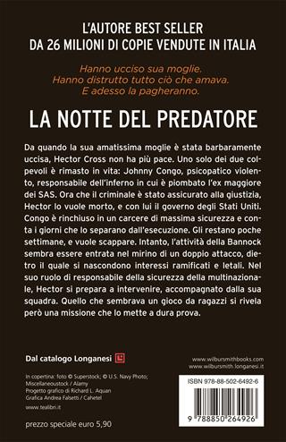 La notte del predatore - Wilbur Smith, Tom Cain - Libro TEA 2022, SuperTEA | Libraccio.it
