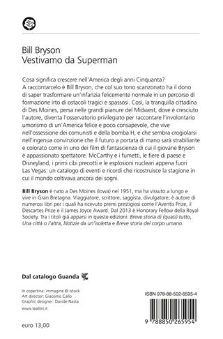 Vestivamo da Superman - Bill Bryson - Libro TEA 2023, Saggi best seller | Libraccio.it