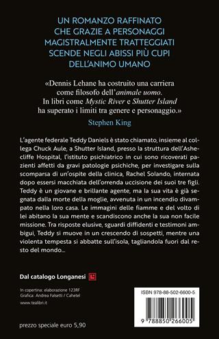 Shutter Island - Dennis Lehane - Libro TEA 2023, SuperTEA | Libraccio.it