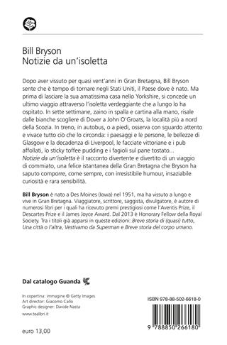 Notizie da un'isoletta. Viaggio in Gran Bretagna - Bill Bryson - Libro TEA 2023, Saggi best seller | Libraccio.it