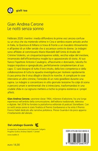 Le notti senza sonno - Gian Andrea Cerone - Libro TEA 2023, Gialli TEA | Libraccio.it