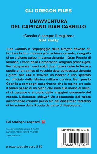 La vendetta dell'imperatore - Clive Cussler, Boyd Morrison - Libro TEA 2023 | Libraccio.it