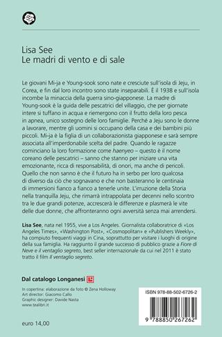 Le madri di vento e di sale - Lisa See - Libro TEA 2023, Narrativa best seller | Libraccio.it