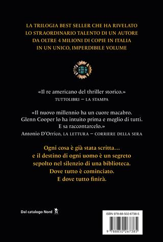 La trilogia della biblioteca dei morti: La biblioteca dei morti-Il libro delle anime-I custodi della biblioteca - Glenn Cooper - Libro TEA 2024, I grandissimi TEA | Libraccio.it