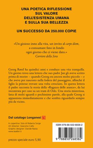 La ragazza delle arance - Jostein Gaarder - Libro TEA 2024, TEA Top | Libraccio.it