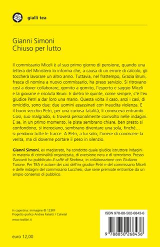 Chiuso per lutto. Un caso di Petri e Miceli - Gianni Simoni - Libro TEA 2024, Gialli TEA | Libraccio.it