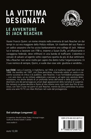 La vittima designata - Lee Child - Libro TEA 2024, I maestri dell'avventura | Libraccio.it