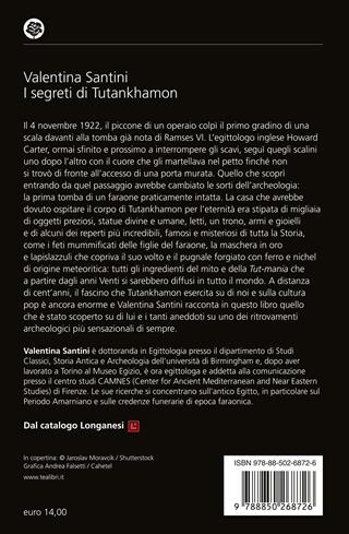 I segreti di Tutankhamon - Valentina Santini - Libro TEA 2024, Saggi best seller | Libraccio.it