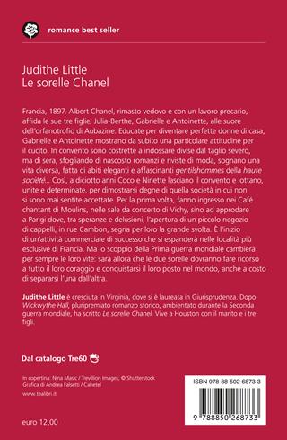 Le sorelle Chanel - Judithe Little - Libro TEA 2024, Romance best seller | Libraccio.it