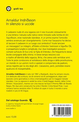 In silenzio si uccide. I casi dell'ispettore Erlendur Sveinsson. Vol. 14 - Arnaldur Indriðason - Libro TEA 2024, Gialli TEA | Libraccio.it
