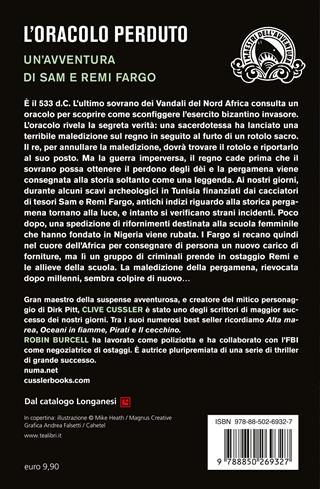 L'oracolo perduto - Clive Cussler, Robin Burcell - Libro TEA 2024, I maestri dell'avventura | Libraccio.it