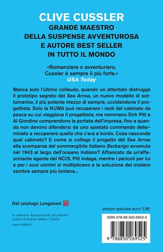 La freccia di Poseidone - Clive Cussler, Dirk Cussler - Libro TEA 2024, SuperTEA | Libraccio.it