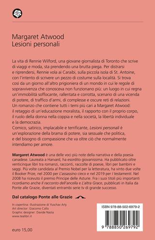 Lesioni personali - Margaret Atwood - Libro TEA 2024, Narrativa best seller | Libraccio.it