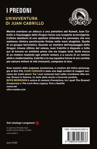 I predoni - Clive Cussler, Boyd Morrison - Libro TEA 2024, I maestri dell'avventura | Libraccio.it