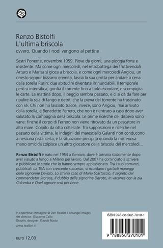 L'ultima briscola ovvero, Quando i nodi vengono al pettine - Renzo Bistolfi - Libro TEA 2024, Narrativa best seller | Libraccio.it