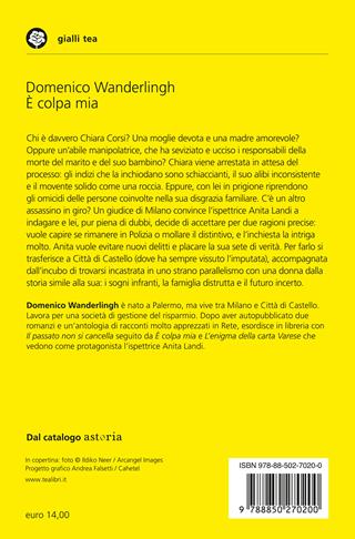 È colpa mia. Un caso per l'ispettore Anita Landi - Domenico Wanderlingh - Libro TEA 2024, Gialli TEA | Libraccio.it