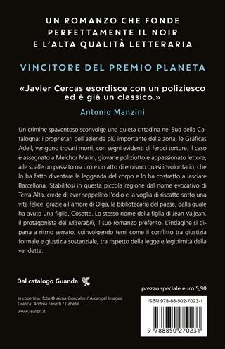 Terra Alta - Javier Cercas - Libro TEA 2024, SuperTEA | Libraccio.it