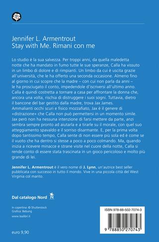Stay with me. Rimani con me - Armentrout Jennifer L. (J. Lynn) - Libro TEA 2024, Romance best seller | Libraccio.it