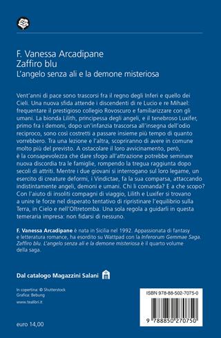 Zaffiro blu. L'angelo senza ali e la demone misteriosa - F. Vanessa Arcadipane - Libro TEA 2025, Romance best seller | Libraccio.it