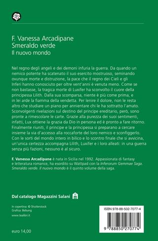 Smeraldo verde. Il nuovo mondo - F. Vanessa Arcadipane - Libro TEA 2025, Romance best seller | Libraccio.it