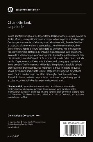 La palude. Le indagini di Kate Linville - Charlotte Link - Libro TEA 2025, Suspense best seller | Libraccio.it
