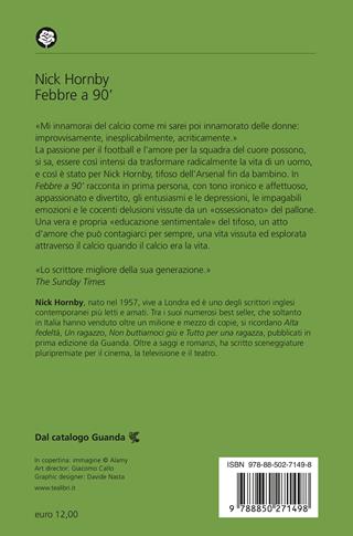 Febbre a 90' - Nick Hornby - Libro TEA 2025, Narrativa best seller | Libraccio.it
