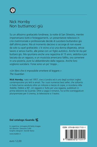 Non buttiamoci giù - Nick Hornby - Libro TEA 2025, Narrativa best seller | Libraccio.it