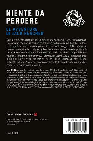 Niente da perdere - Lee Child - Libro TEA 2025, I maestri dell'avventura | Libraccio.it