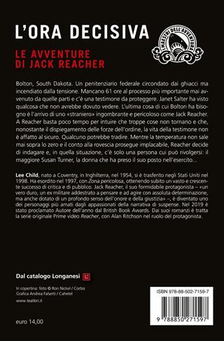 L'ora decisiva - Lee Child - Libro TEA 2025, I maestri dell'avventura | Libraccio.it