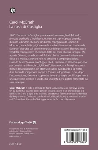 La rosa di Castiglia - Carol McGrath - Libro TEA 2025, Romanzi storici best seller | Libraccio.it