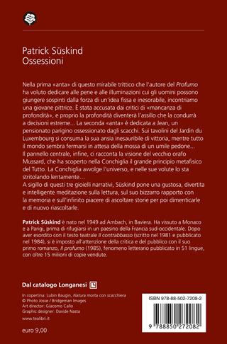 Ossessioni. Tre racconti e una riflessione - Patrick Süskind - Libro TEA 2025, Narrativa best seller | Libraccio.it