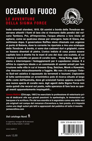 Oceano di fuoco - James Rollins - Libro TEA 2025, I maestri dell'avventura | Libraccio.it