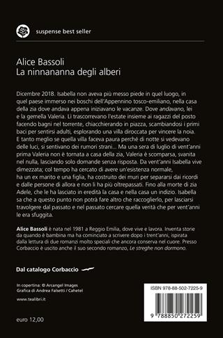 La ninnananna degli alberi - Alice Bassoli - Libro TEA 2025, Suspense best seller | Libraccio.it