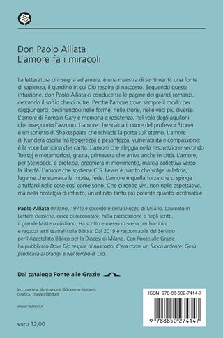 L'amore fa i miracoli. Tra le pagine dei grandi romanzi - Paolo Alliata - Libro TEA 2026, Saggi best seller | Libraccio.it