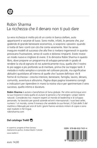 La ricchezza che il denaro non ti può dare - Robin S. Sharma - Libro TEA 2026, Varia best seller | Libraccio.it