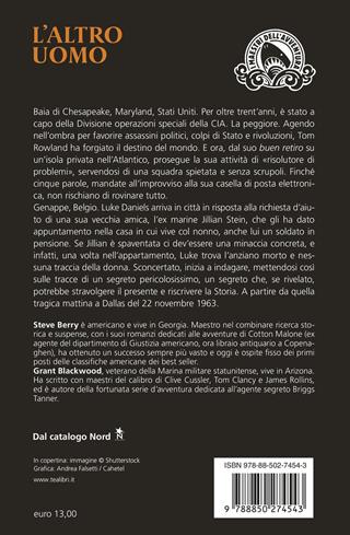 L'altro uomo - Steve Berry, Grant Blackwood - Libro TEA 2026, I maestri dell'avventura | Libraccio.it