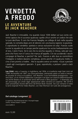 Vendetta a freddo - Lee Child - Libro TEA 2026, SuperTEA | Libraccio.it