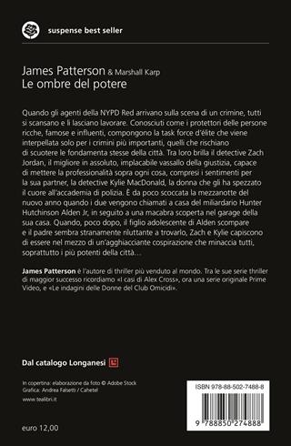 Le ombre del potere - James Patterson, Marshall Karp - Libro TEA 2026, Suspense best seller | Libraccio.it