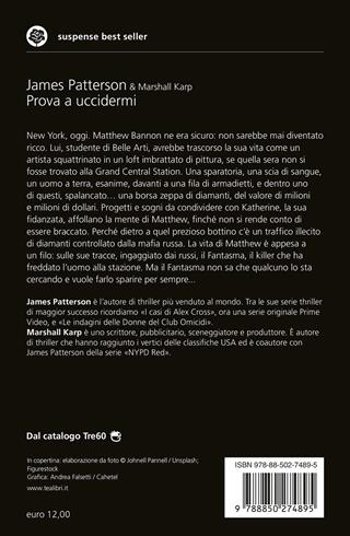 Prova a uccidermi - James Patterson, Marshall Karp - Libro TEA 2026, Suspense best seller | Libraccio.it
