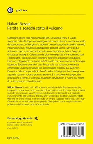 Partita a scacchi sotto il vulcano - Håkan Nesser - Libro TEA 2026, Gialli TEA | Libraccio.it