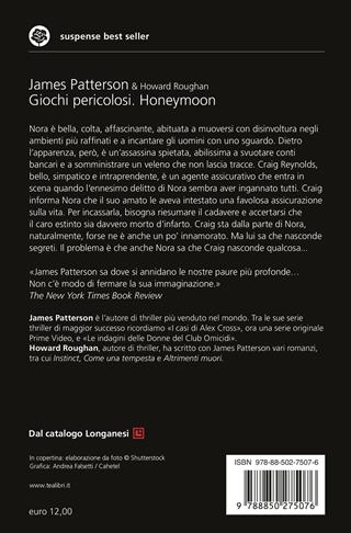 Giochi pericolosi. (Honeymoon) - James Patterson, Howard Roughan - Libro TEA 2026, Suspense best seller | Libraccio.it
