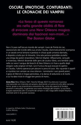 Merrick la strega. Le cronache dei vampiri - Anne Rice - Libro TEA 2026, Storie infinite TEA | Libraccio.it