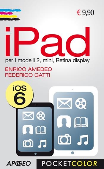 IPad. Per i modelli 2, mini, Retina display - Enrico Amedeo, Federico Gatti - Libro Apogeo 2012, Pocket color | Libraccio.it