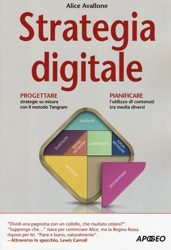 Strategia digitale - Alice Avallone - Libro Apogeo 2016, Guida completa | Libraccio.it